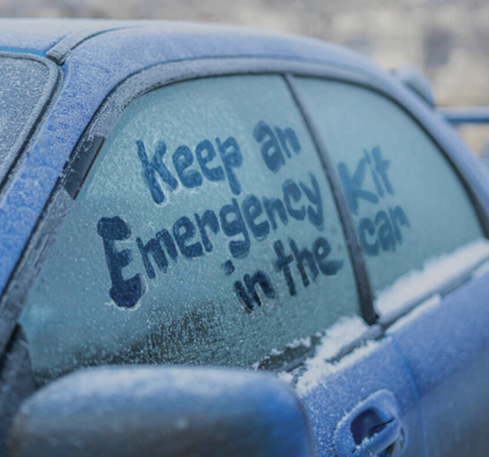 Winter Vehicle Emergency Kit